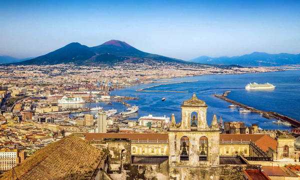 Napoli panorama da San Martino